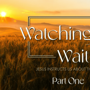 WATCHING AND WAITING – Part One