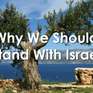 WHY WE SHOULD STAND WITH ISRAEL