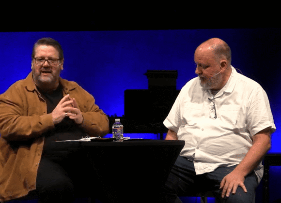 Pastor Barry Interviewing Missionary Jamison Creel Pastor Barry Interviewing Missionary Jamison Creel